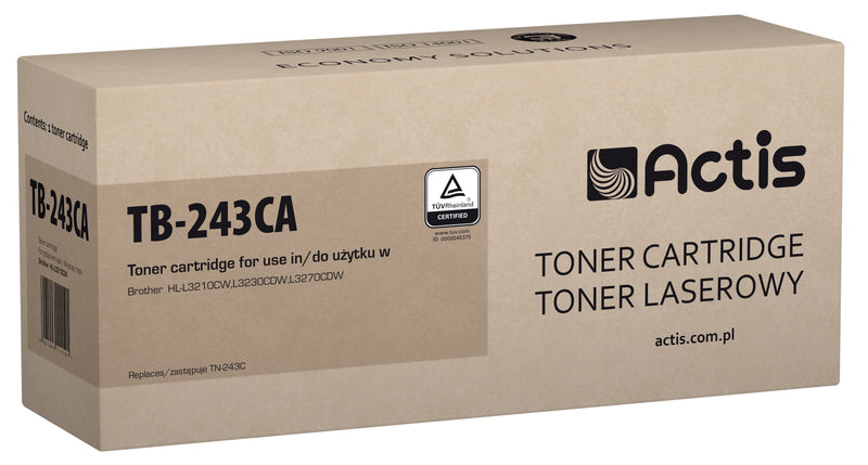 Actis Toner Compatible Brother TN-243C New TB-243CA Cyan