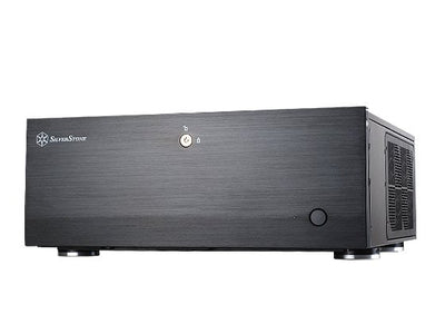 Silverstone PC Case Computer Case SST-GD07B Grandia Htpc Atx, Black — image 1