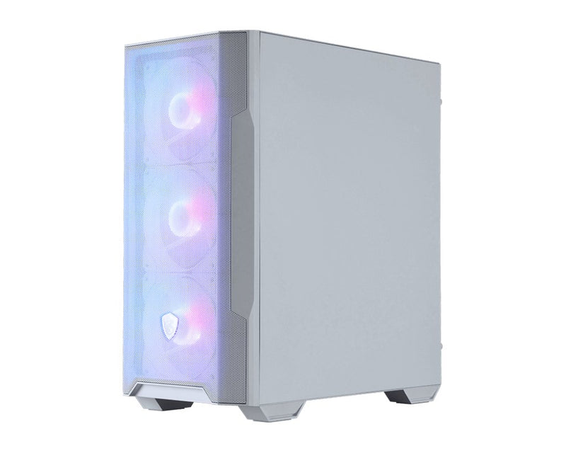 MSI PC Case Mag Forge M100R White Case ARGB