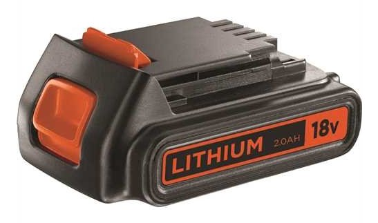 Black + Decker Battery Iones Litio 18V/2,0AH