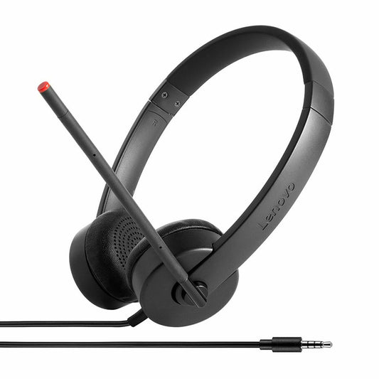 Lenovo Headphones Lenovo Stereo Analog Black