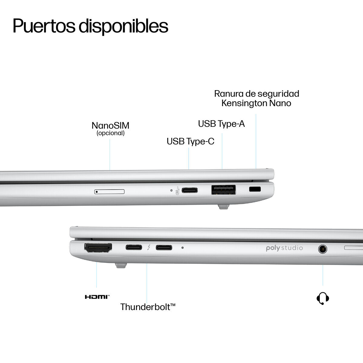 Hp Laptop Hp Elitebook 8 G1I 14 U5-226V Syst 14" Intel Core Ultra 5 16 Gb Ram 512 Gb Ssd