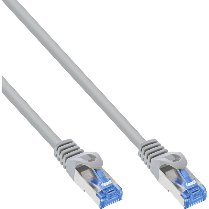 Inline® Patch Cable CAT.6A, S/FTP, Tpe (lszh), Cca, Grey 1M