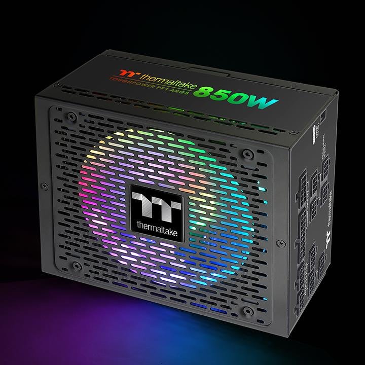 Thermaltake Power Supply ATX 850W PF1 ARGB Platinum 80 + Platinum/Full Modular/Fan 140MM/RGB Ps-tpd- 0850F3FAP