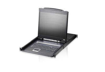 Aten CL1308N-ATA-AG 8-PORT Ps 2-USB VGA 19 LCD KVM Switch — image 1