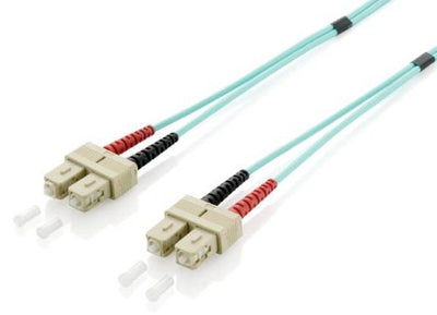 Cable Fibre Optic OM3 Duplex Libre Halogenos Sc/Sc 50/125U 10M — image 1