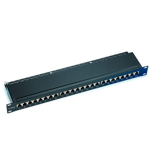 Patchpanel CAT.6 Shielded 24 Ports With Cover