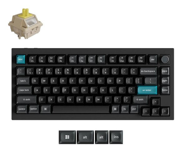 Keychron Keyboard Wrl Q1 Ultra/Black Q1U-M4