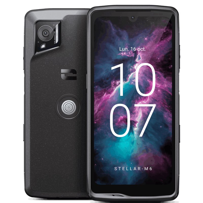 Crosscall Smartphone STELLAR-M6 15,5CM (6.1) SIM Double Android 14 5G USB Type-c 6GB 128GB 4500MAH Black