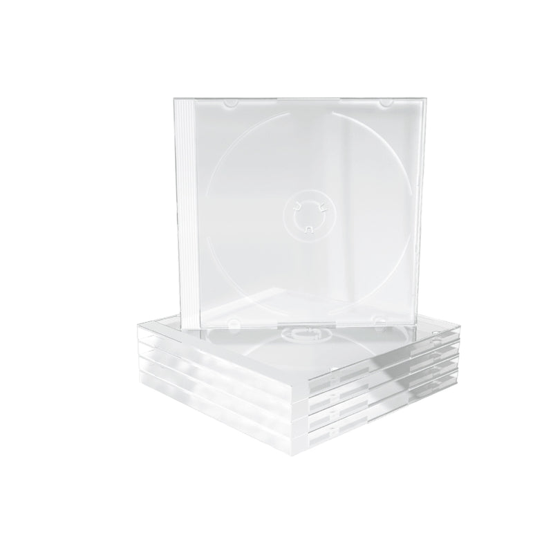 Mediarange BOX24 Case For Drives Ópticos Box Transparent Cd 1 Drives Transparent 100UDS