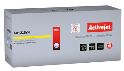 Activejet Toner ATH-216YN Printers HP, Spare Part HP 216A W2412A Supremo 850 Páginas Yellow With Chip — image 1