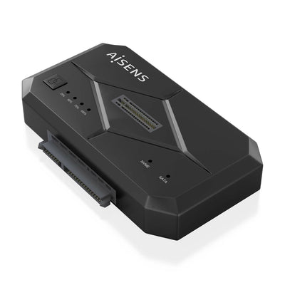 Aisens Estacion Docking ASDS-M2SATA04B SATA 2.5/3.5, M.2 NVMe a USB 3.0/3.1 GEN1, Clone, Black — image 1