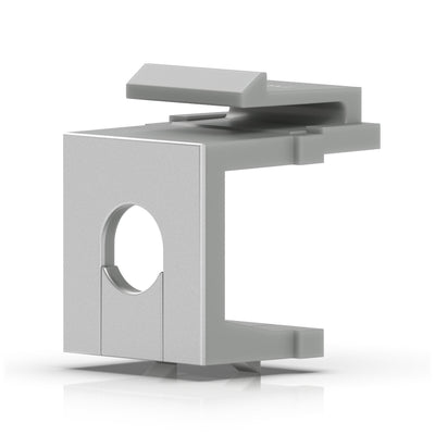 Ubiquiti Keystone Inserto White With Paso, Paquete 12, Cover Grey Panel Connection Keystone White Unifi 2 — image 1