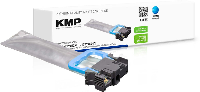 Kmp Ink Epson T9452 Cyan 5000 S. E256X Remanufactured