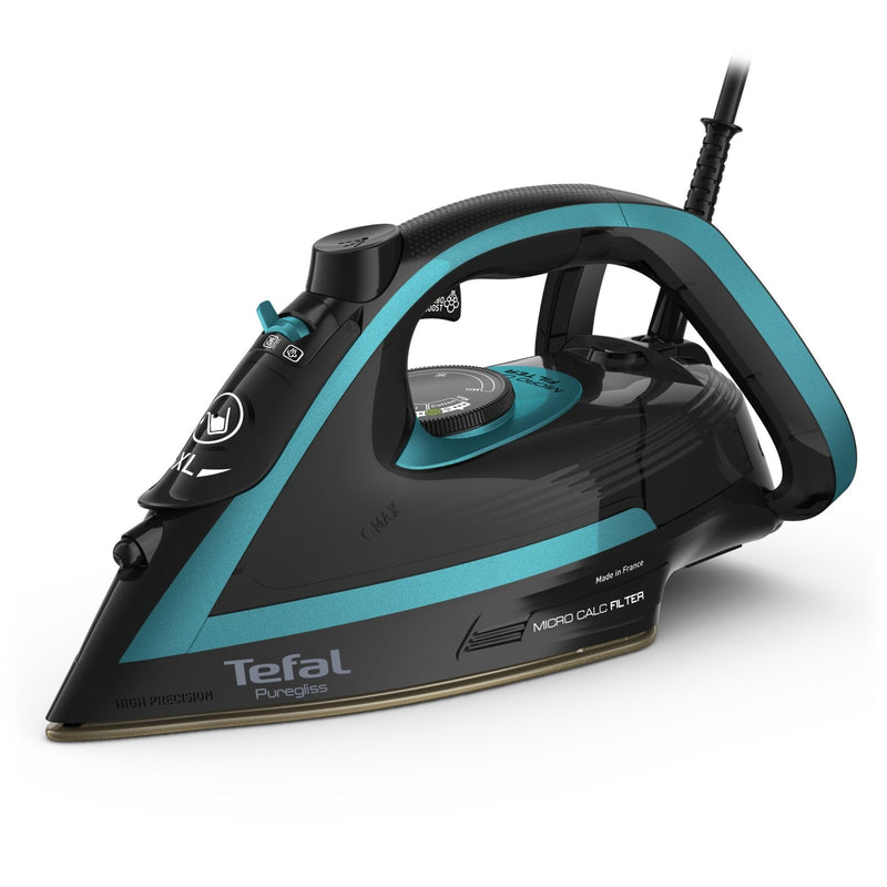 Tefal Straightener Puregliss FV8066E0 Black Blue