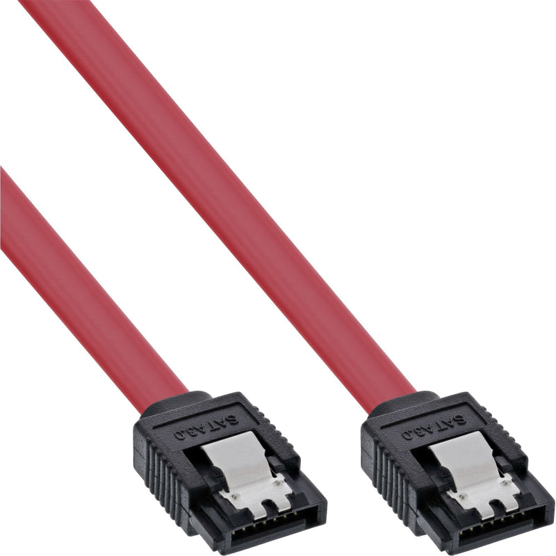 Inline Cable SATA 6GB/S With Pestillos 0.3M