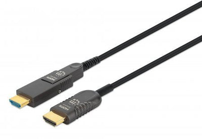 Manhattan Cable Optico HDMI a Micro-hdmi 4K 50M Black — image 1