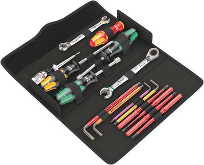 Wera Kraftform Kompakt Sh 2 Kit Sanitario/Calefacción/Plomería, 15 Pieces Set Of Tools Black With 2 Keys Trinq — image 1