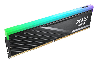 ADATA Memory 8GB DDR5-5600 1X 8GB, RAM Black AX5U5600C468G-SLABRBK, Xpg Lancer Blade Rgb, Intel Xmp, AMD Expo  — image 1