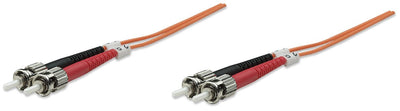 Intellinet Lwl Cable Connection M/M 2M Multimode OM2 Orange — image 1