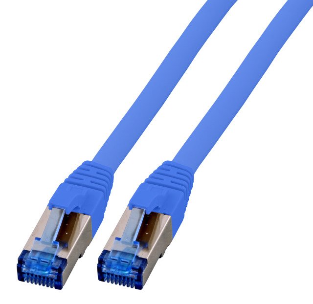 Efb RJ45 Network Cable S FTP CAT.6A Superflex Lszh Blue Laenge 25M 10GBIT 500MHZ 100 Prozent Kupfer With CAT.7