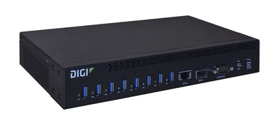 Digi AW08-G300 Hub Interfaz USB 3.2 Gen 1 (3.1 Gen 1) Type-a 10000 Mbit/S Black — image 1