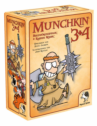 Pegasus Munchkin 3 + 4, Expansión Set Of Cartas 17224G — image 1