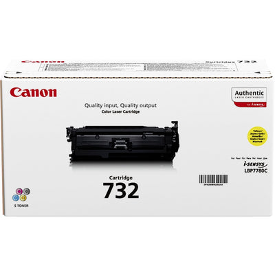 Canon Genuine Toner 732 Yellow 6262B002 LBP7780CX — image 1