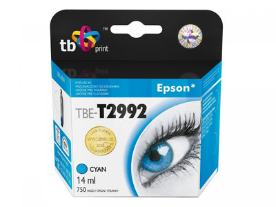 Ink Compatible Epson Xp 235 TBE-T2992 Cy 100% New — image 1