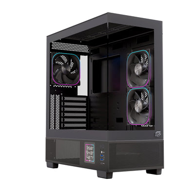Einarex Box ATX Semitorre S501D RGB Black EXCS-PR-51DR-B — image 1