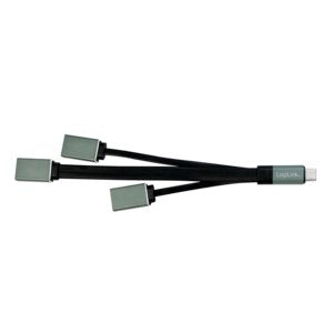 Logilink UA0315 Hub Interfaz USB 3.2 Gen 1 (3.1 Gen 1) Type-c 5000 Mbit/S Black Grey