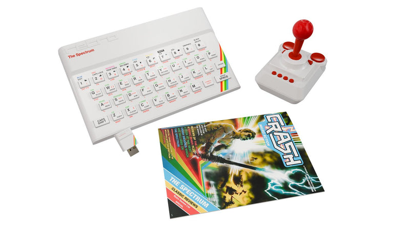 Console - Koch Media The Spectrum White Edition, 48 Juegos Legendarios, Experiencia Retro, White