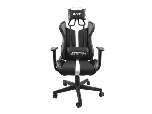 Chair Gaming Fury Avenger XL Black/White — image 1