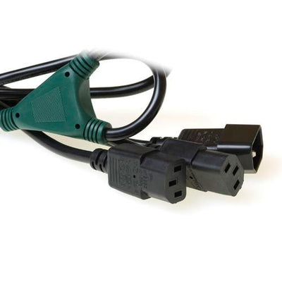 Powercord Split Cable C14 To 2 X C13 Splitting At: 1.00M — image 1