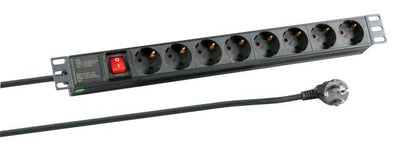 EFB Elektronik EK631DE.2 Base Múltiple 2M 8 Salidas AC Indoor Black — image 1