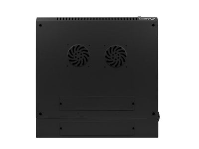 Lanberg Cabinet Rack 19 Double Sección Assembly Wall 9U / 600X600 Autoarmas (paquete Flat Black — image 1