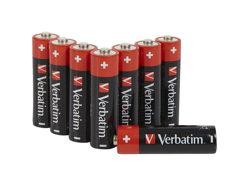 Verbatim Battery Alcalinas Mignon Aa LR6 Pack 8 49503