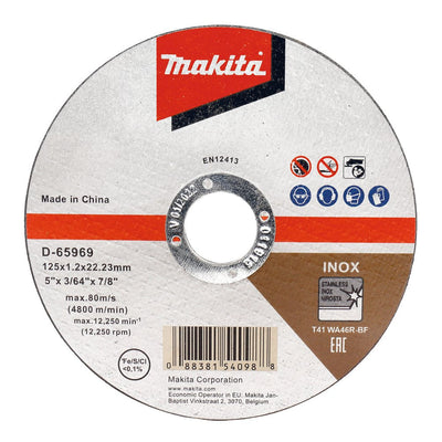 Makita Drives Corte Ø 125MM D-65969-12 — image 1