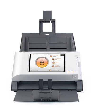 Plustek Escan A280 Essential 600 X 600 DPI Scanner With Alimentador Automatic Documentos (adf) Black White A4 — image 1