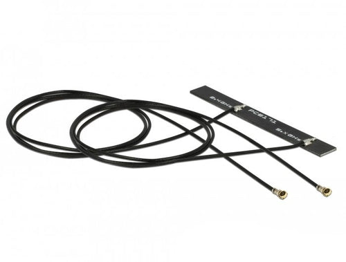 Delock WLAN 802.11 AC a H B G N Double Antenna 2 X Mhf 4L Connector Male 3 - 5 dBi 2 X 50CM Pcb Intern Assembl — image 1