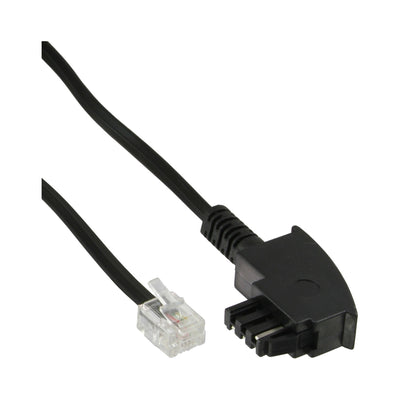 Inline Cable Telefónico Tae-f - Tae-f a 6P4C RJ11 10M — image 1