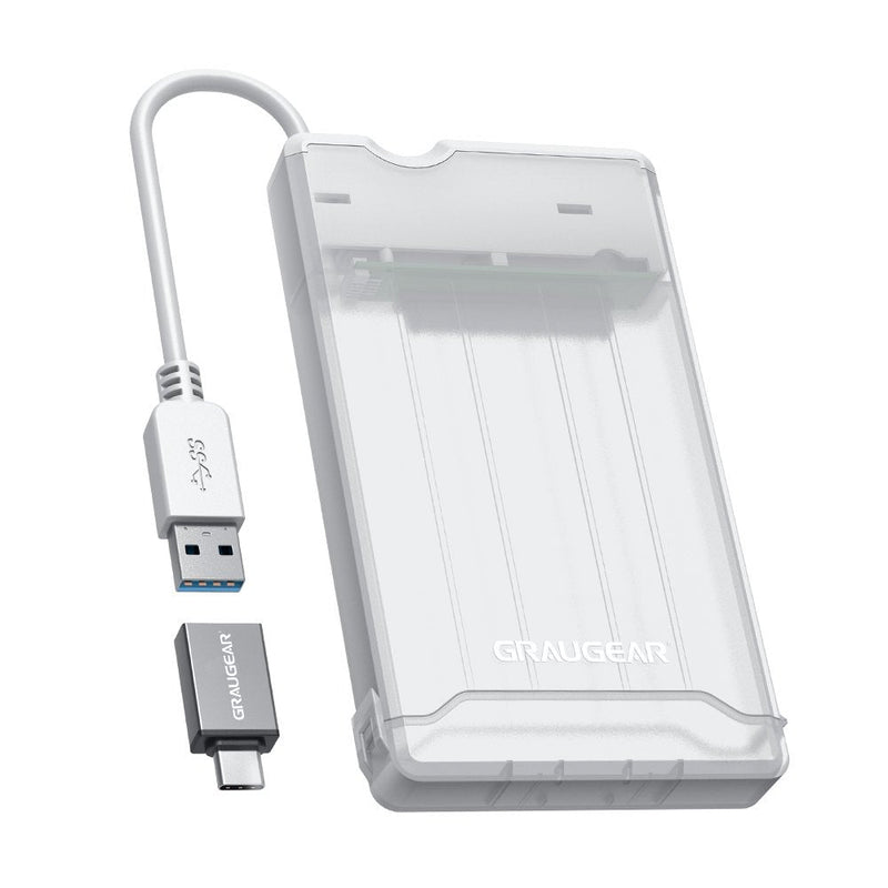 Graugear Box External Hard Drive 2 5HDD SSD USB 3.2 Alu