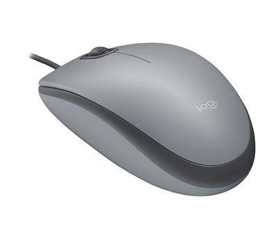 Logitech Mouse M110, Silent, Usb, Grey 910-006760 — image 1