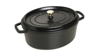 Staub Pot Ovalada Hierro Fundido 4 L Black — image 1