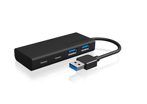 Icy Box USB 3.0 Hub Type-a -Type-c IB-HUB1426-U3,2XTYPE-C + Typea