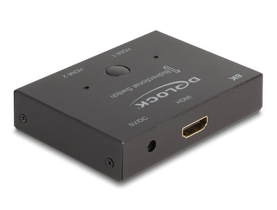 Delock 18776 HDMI 2 - 1 Switch Bidireccional 8K 60 HZ — image 1