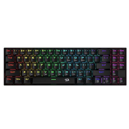 Redragon Deimos Keyboard 70% Mecánico Gaming RGB Black