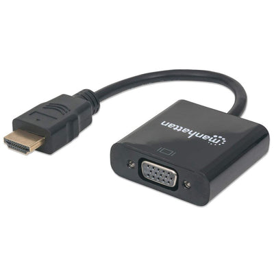 Manhattan Convertidor HDMI a VGA , 1080P, 30CM, Male a Female — image 1