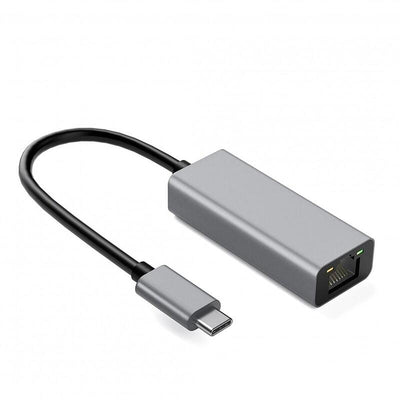 Adapter Aluminiowy RJ45 Do USB Typ C 10/100/100 — image 1