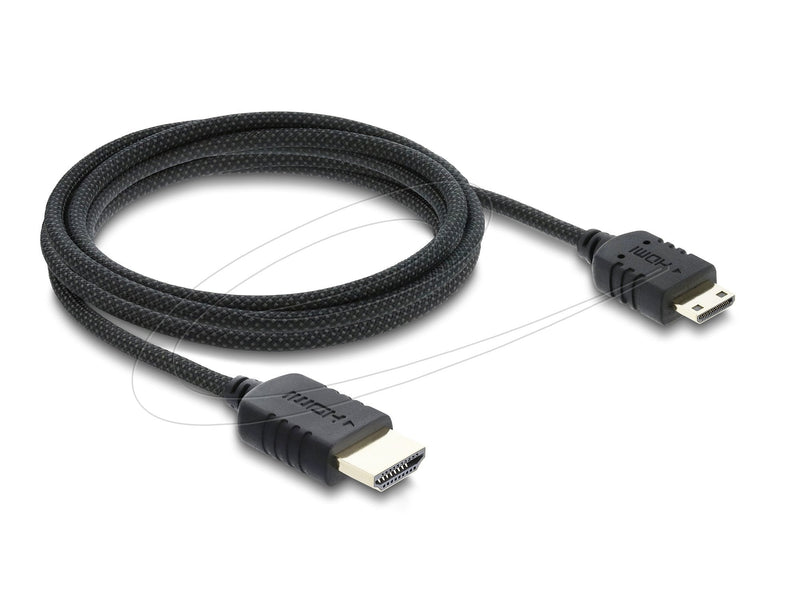 Delock Koaxiales High Speed HDMI Cable HDMI Male a Mini HDMI Male 8K 60 H